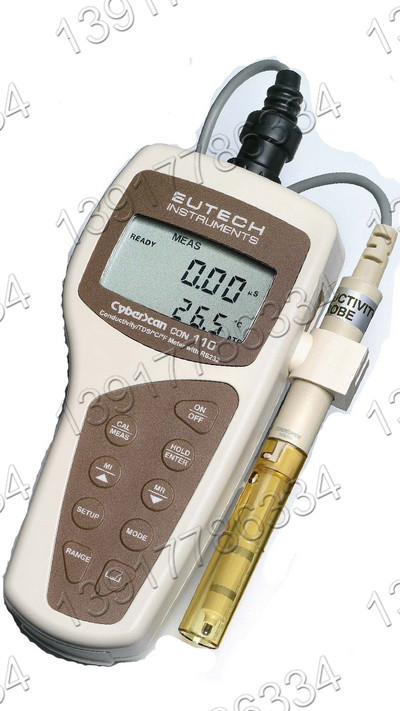 Eutech CON110便携式防水型电导率/TDS测量仪 Eutech CON110便携式防水型电导率/TDS测量仪