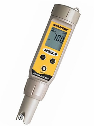 pHTestr20美国Eutech大屏幕双排显示防水型pH袖珍测试笔 