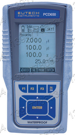 Eutech PCD650便携式防水型多参数水质测量仪